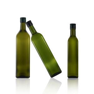 <span class=keywords><strong>Bouteille</strong></span> en verre foncé carrée antique vert Marasca de haute qualité, de qualité alimentaire, vide, de 250 ml, 500 ml, 750 ml, 1000 ml et <span class=keywords><strong>1</strong></span> <span class=keywords><strong>litre</strong></span> pour l'<span class=keywords><strong>huile</strong></span> d'olive - Product Image 4