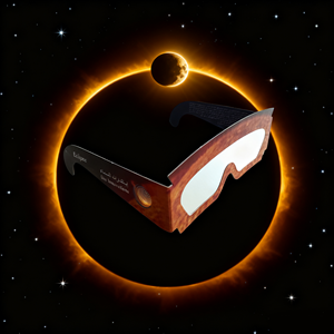 थोक नए डिजाइन आईएसओ 12312-2 अनुपालन 3 डी कार्डबोर्ड सौर ग्रहण चश्मा कागज सूर्य ग्रहण दर्शक - Product Image 1