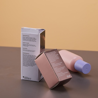 Boîtes en papier personnalisées en gros pour emballages de rouges à lèvres de luxe, recyclables, couleur rose, petit format, prix abordable
