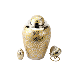 Urnes funéraires commémoratives finies violettes de luxe de qualité supérieure pour le service funéraire cendres de crémation tenant des urnes urne funéraire - Product Image 6