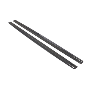 Extensions de jupes latérales en fibre de carbone de style personnalisé <span class=keywords><strong>RS6</strong></span> pour <span class=keywords><strong>Audi</strong></span> <span class=keywords><strong>RS6</strong></span> C7 Typ 4G 5 portes Avant 2013-2018 - Product Image 2