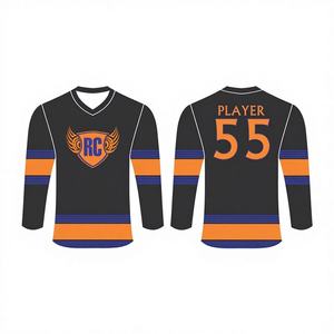 Maillots de football pour hommes adultes à manches longues, design personnalisé imprimé avec logo personnalisé, 100% polyester, couleur et taille personnalisées - Product Image 1