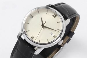 Montre à quartz de luxe personnalisée pour homme avec bracelet en cuir, cadran en cristal saphir, résistance à l'eau 3BAR - Product Image 3