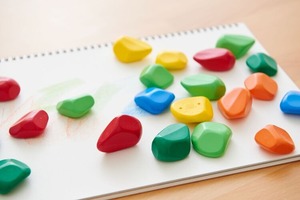 Crayones japoneses de roca icicolor para niños, práctica de agarre, seguridad certificada, crayones lisos y antiadherentes, distribución de Juguetes - Product Image 4