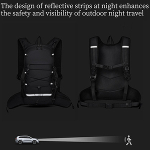 Büyük Kapasiteli Yürüyüş Sırt Çantası Hafif Şık Seyahat Sırt Çantası Bisiklet Sürüşü Trekking Açık Hava Maceraları İçin Çanta - Product Image 5