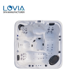 Luxe Autoportante Jakuzzi 2 Salons et 3 sièges Hidromasaje Extérieur Jardin Piscine Extérieure Baignoire <span class=keywords><strong>Spa</strong></span> - Product Image 2