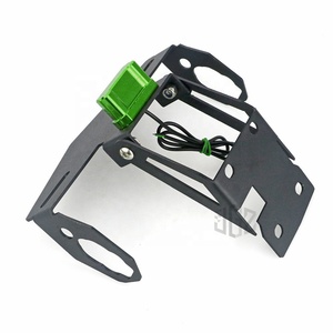 Support arrière de plaque d'immatriculation de moto avec support de montage de lumière LED pour <span class=keywords><strong>KAWASAKI</strong></span> <span class=keywords><strong>Z650</strong></span> <span class=keywords><strong>NINJA</strong></span> 650 accessoires - Product Image 5