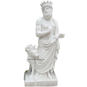 Famoso Busto de Mármol Blanco de <span class=keywords><strong>Zeus</strong></span> de la Mitología Griega Antigua - Product Image 6