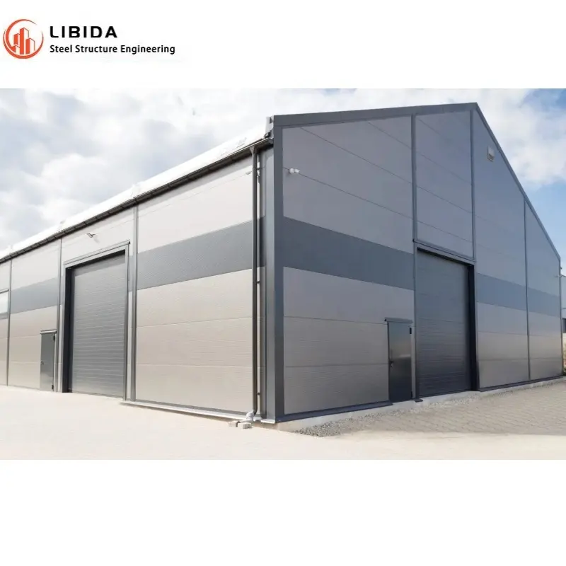 Chinese Supplier Made Prefabricated Steel Structure Ethiopia Prefab Warehouse