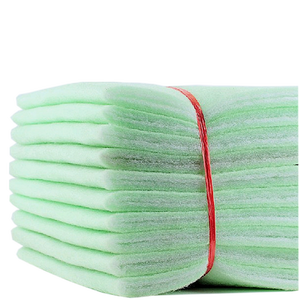 Filtro de poliéster negro, verde, azul y blanco, guata para tanque de peces, Material de ultrafiltración, Fondo de <span class=keywords><strong>Acuario</strong></span>, filtro resistente al lavado, algodón - Product Image 3