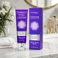 Dentifrice blanchissant au lysozyme violet, formule douce, blanchiment des dents en 7 jours, soins dentaires, produit d'hygiène bucco-dentaire