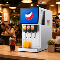 Machine à soda multi-saveurs 3 4 5 6 voies, distributeur de boissons post-mix pour l'hôtellerie, la restauration et la location événementielle