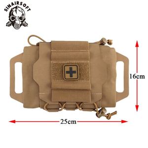 Bolsa Táctica Médica Molle para Primeros Auxilios, Sistema de Dos Piezas, Micro Botiquín de Emergencia, Bolsa de Caza - Product Image 2