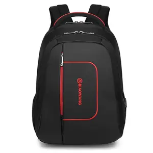 定制高品质多功能防水大学生背包男士笔记本背包带USB充电端口