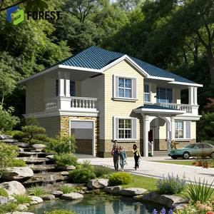 Villa modulaire moderne en acier léger avec un design contemporain pour une vie urbaine durable et une installation rapide - Product Image 1