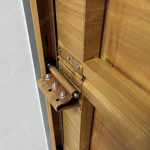 Porte de <span class=keywords><strong>garage</strong></span> en métal électrique automatique personnalisée en option porte de <span class=keywords><strong>garage</strong></span> résidentielle sectionnelle moderne - Product Image 3