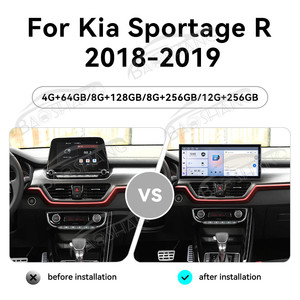 Autoradio multimédia Baoshang Qualcomm 15,8'' à écran tactile <span class=keywords><strong>Android</strong></span> 15 pour Kia Sportage <span class=keywords><strong>R</strong></span> 2018-2019 avec navigation GPS et Carplay <span class=keywords><strong>Auto</strong></span> - Product Image 2