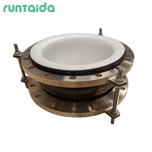 Tùy chỉnh chống ăn mòn và rung động giảm <span class=keywords><strong>PTFE</strong></span> lót <span class=keywords><strong>PTFE</strong></span> cao su linh hoạt Doanh cho nhà máy xử lý nước thải - Product Image 2