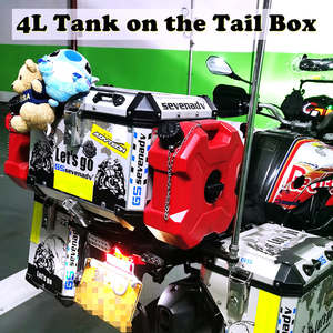 Portable 6L 5L <span class=keywords><strong>4L</strong></span> moto essence système de carburant accessoires et partie en plastique essence Diesel conteneur moto voiture réservoir de carburant - Product Image 5