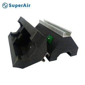 Soporte de instalación de bloque de techo G-strut con pie de goma antivibración para aire acondicionado - Product Image 4