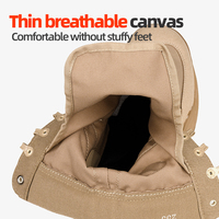 Bottes de désert unisexes, chaussures de randonnée à tige haute, résistantes au sable, respirantes, bottes tactiques ultra-légères