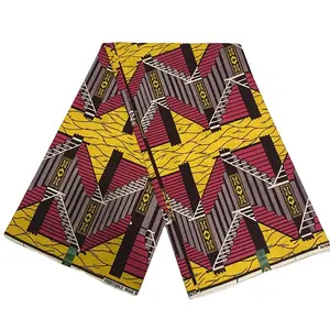 सिलाई अफ्रीकी पोशाक मोम कपड़े मूल Tissu चिथड़े गर्म बिक्री अंकारा प्रिंट मोम कपड़े बनाने शिल्प Loincloth 100% कपास