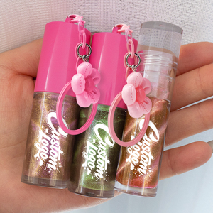 Gloss à lèvres brillant de haute qualité, sans cruauté, infusé de minéraux, gloss à lèvres liquide brillant, certifié Eye Cat Lip Gloss - Product Image 5