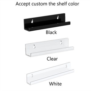 Vinyl Record Shelf <strong>Wall</strong> Mount 6 Pack Acrylic <strong>Album</strong> Cover Frames Vinyl Record Shelf 7 Inch Record cd Shelf - Product Image 5