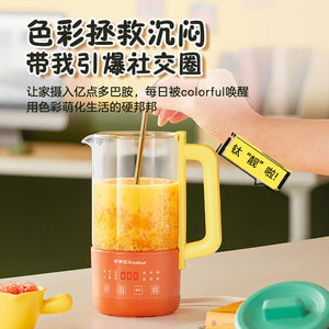 Rongshida Electric Kettle 0.6L Titanium Heated Chassis Keep Warm Mini Office Thermos Health Pot - Product Image 3