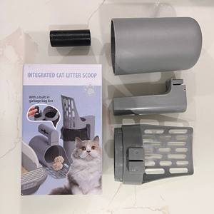 Geruchsneutralisierende Katzentoilette mit Reinigungsschaufel, Automatische Katzenklo-Reinigungsvorrichtung für Haushalt und Haustiere - Product Image 5