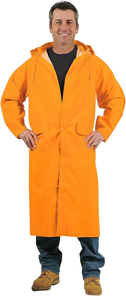 High Quality XL <strong>Yellow</strong> PVC Polyester Rain <strong>Jacket</strong> Classic <strong>Waterproof</strong> Printed for Poncho Single-Person Raincoat for Hiking Custom - Product Image 6