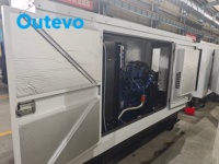 Groupe électrogène diesel silencieux Outevo 25KW 30KW, fourni directement par l'usine, pour l'électrification des villages isolés et les stations de télécommunications