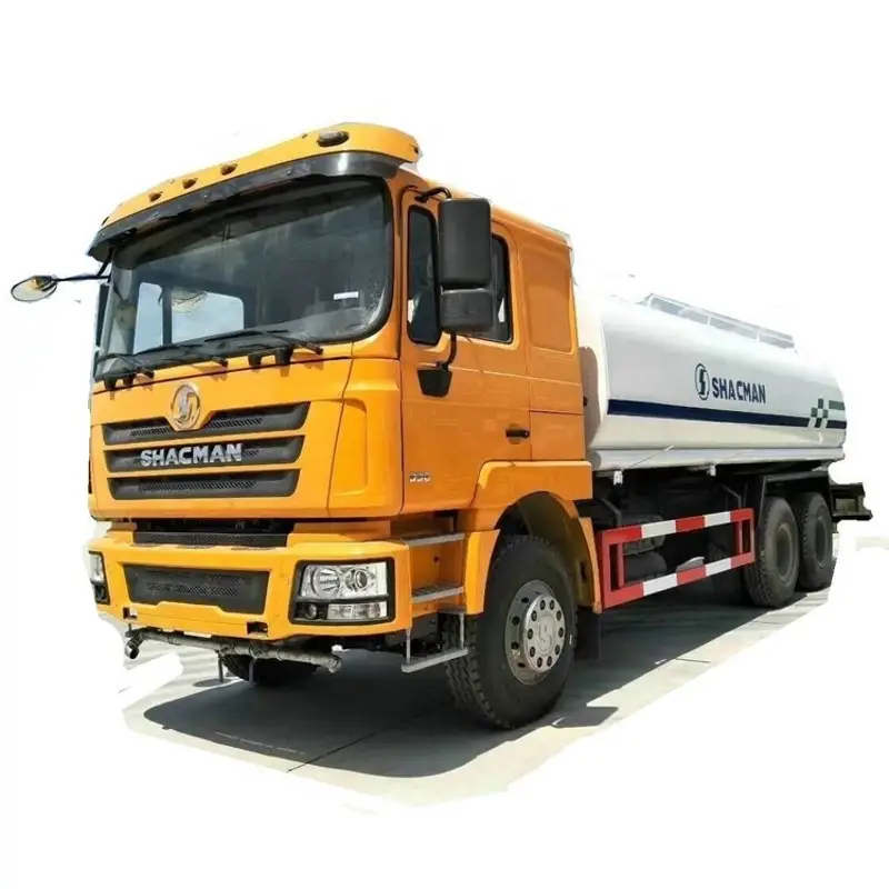 قدرة التحميل SHACMAN 8x4 خزان الوقود شاحنة نقل النفط مع رخيصة الثمن
