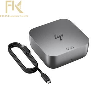 Nueva Estación de Acoplamiento Thunderbolt 4 Ultra 100W G6 con Adaptador de Corriente de 120W, <span class=keywords><strong>Cable</strong></span> HDMI y DP, y <span class=keywords><strong>Cable</strong></span> USB-C para <span class=keywords><strong>HP</strong></span> 9X472UT - Product Image 2