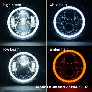 ASCEND 40W led phare avec DRL clignotant <span class=keywords><strong>moins</strong></span> cher led antibrouillard kit d'accessoires pour harley moteur d'éclairage led 12v - Product Image 5