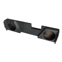 Boîte haut-parleur de Subwoofer portable double GM, système sonore scellé, personnalisé, boîtier en bois pour voiture, vide