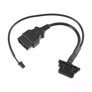 Tự động HD an ninh cổng Gateway <span class=keywords><strong>Bypass</strong></span> OBD OBD2 Y Splitter Adapter magico cáp mở rộng cho Chrysler Dodge 2018 Jeep Cummins RAM - Product Image 1