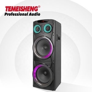 Nhà Máy OEM/ODM 10 Inch Hộp Loa Với LED Ánh Sáng Điện Woofer DJ Bass Karaoke Âm Thanh 1000W Lớn Bằng Gỗ Âm Nhạc Bluetooth-Loa - Product Image 2