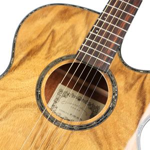 <span class=keywords><strong>Guitare</strong></span> acoustique de haute qualité en cerisier oriental W-300 41'' en bois de Dao Fabriquée en Chine - Product Image 3