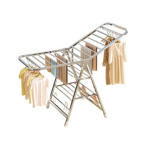 عرض خاص للبيع بالجملة رف معدني قابل للطي لتوفير المساحة رف تجفيف الملابس ورف تخزين مع مصنع محترف - Product Image 5