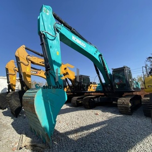 Excavatrice hydraulique sur chenilles KOBELCO SK350LC pour la construction à grande échelle, moteur puissant et économe en carburant, composants de pompe essentiels - Product Image 1