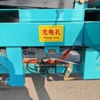 Tricycle mobile électrique à trois roues avec nacelle élévatrice à ciseaux en acier, capacité de charge de 300 kg pour levage sur site