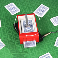 Machine de distributeur de cartes de casino automatique YH Red Rotating 360 Machine de distributeur de cartes à jouer