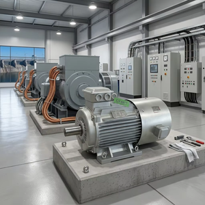Alternateur à flux radial haute efficacité 10 KW 300 tr/min, source d'alimentation industrielle pour tests - Product Image 5