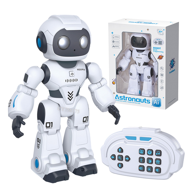 Wholesale AI Interactive Programming Robot Educational Touch Control Dancing Toys for Kids Boys Girls RC Robot Toy