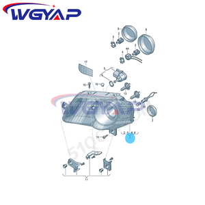 WGYAP OEM 3C0941005 Fari Alogeni Originali di Alta Qualità per Volkswagen <span class=keywords><strong>Passat</strong></span> Magotan <span class=keywords><strong>Arteon</strong></span> CC 2012 - Product Image 5