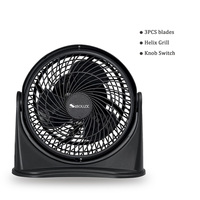 VENTILADOR DE MESA giratorio, Enfriador de aire, 3 velocidades, circulador, caja Turbo, venta al por mayor