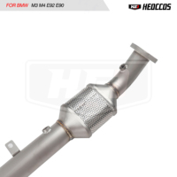 Pour BMW E90 E92 E93 M3 4.0L – Tuyau d'échappement intermédiaire en acier inoxydable professionnel en forme de X, Plug and Play, haut débit, poli miroir