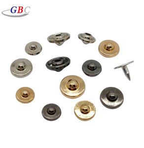 Gran oferta 2025, remache de pezón de aleación de Zinc, sujetador de <span class=keywords><strong>Metal</strong></span> de diferentes tamaños para gorra de zapato, bolsas de tela, ropa, collares para mascotas para prendas - Product Image 1