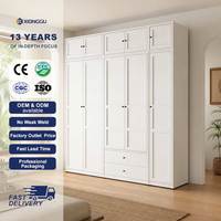 Armoire Métallique Contemporaine avec Compartiment Supérieur pour Rangement de Vêtements – Idéale pour Villa, Chambre et Organisation Domestique